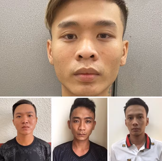 Trần Công Hậu (ảnh trên) và 3 đối tượng bị bắt