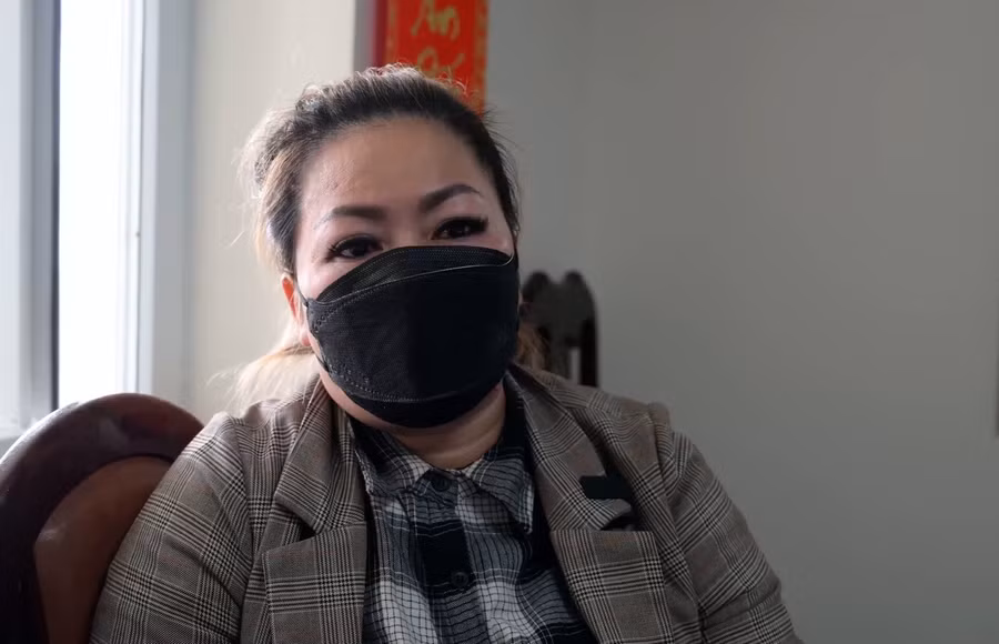 Lê Thị Bạch Tuyết cầm đầu nhóm đạo chích. Ảnh công an cung cấp