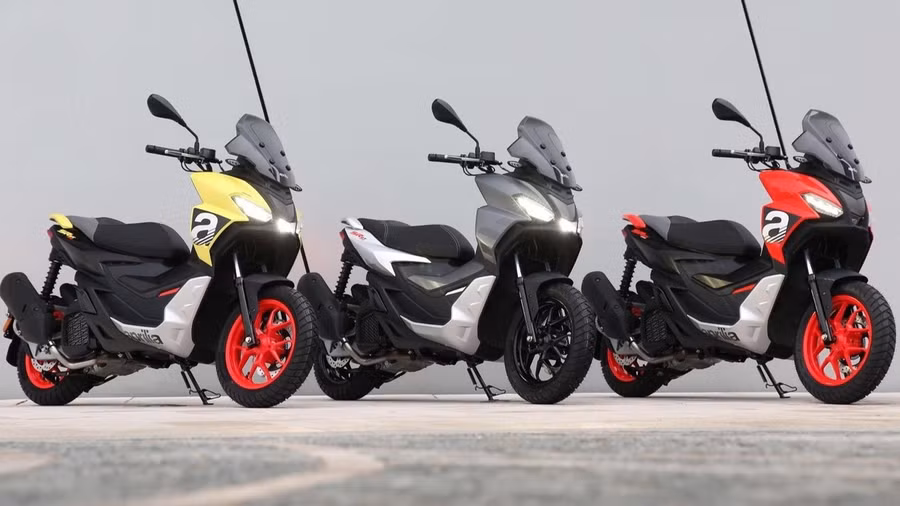 Aprilia SR GT 200 mang phong cách thiết kế thể thao