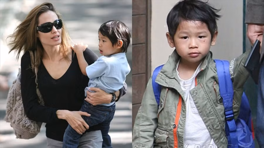 Khi đưa Pax Thiên sang Mỹ, Angelina Jolie dành nhiều thời gian ở bên, chăm sóc để con nhanh chóng hòa nhập, quen với cuộc sống mới. Ảnh: AFP. Khi đưa Pax Thiên sang Mỹ, Angelina Jolie dành nhiều thời gian ở bên, chăm sóc để con nhanh chóng hòa nhập, quen với cuộc sống mới. Ảnh: AFP.