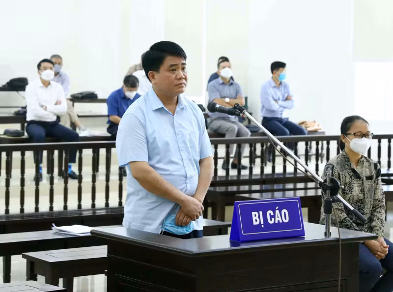 Bị cáo Nguyễn Đức Chung. Bị cáo Nguyễn Đức Chung.