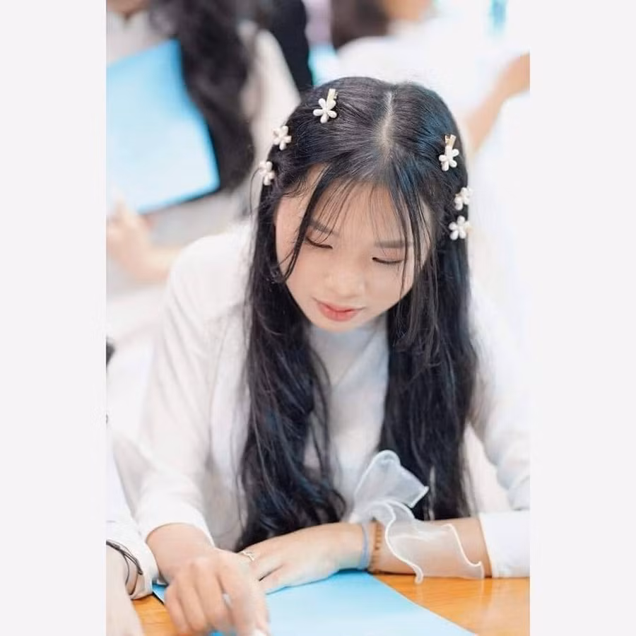 Phạm Thị Trà Mi - thủ khoa tỉnh Nghệ An và là á khoa khối C toàn quốc.