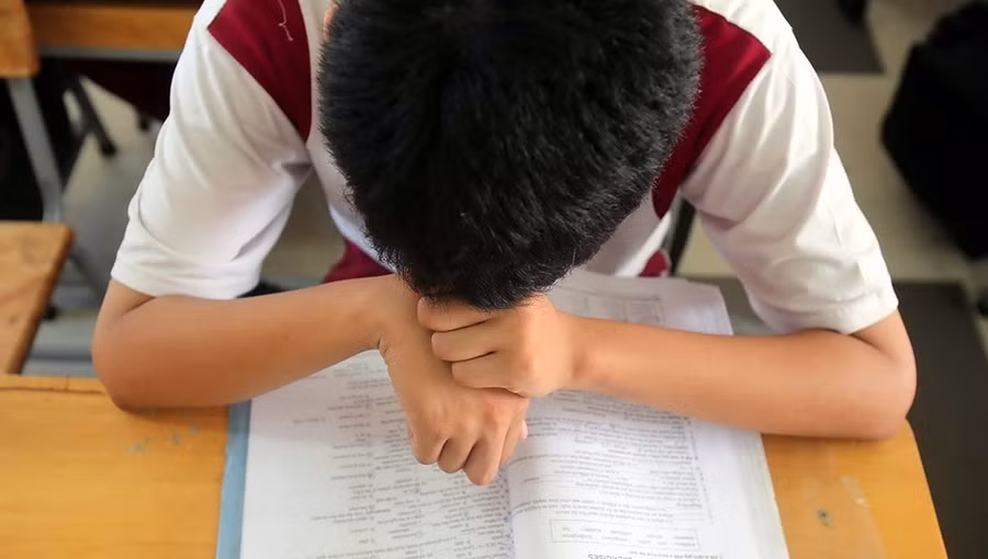 Học sinh cần được cởi trói bớt áp lực học hành, cần được bố mẹ truyền động lực học tập. Ảnh: Đ.N.T Học sinh cần được cởi trói bớt áp lực học hành, cần được bố mẹ truyền động lực học tập. Ảnh: Đ.N.T
