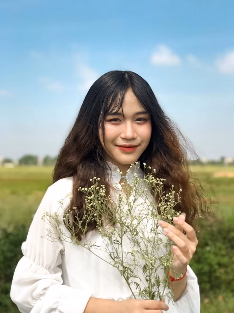 Nguyễn Hương Giang - thủ khoa khối C năm nay.