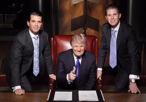 Ông Donald Trump trong chương trình thực tế nổi tiếng 