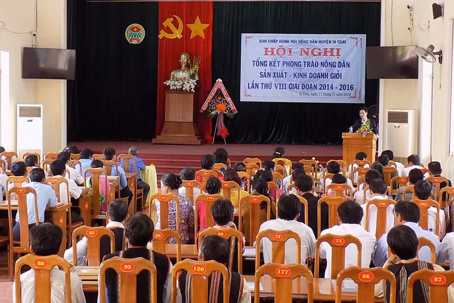Toàn cảnh hội nghị. Ảnh: T.N