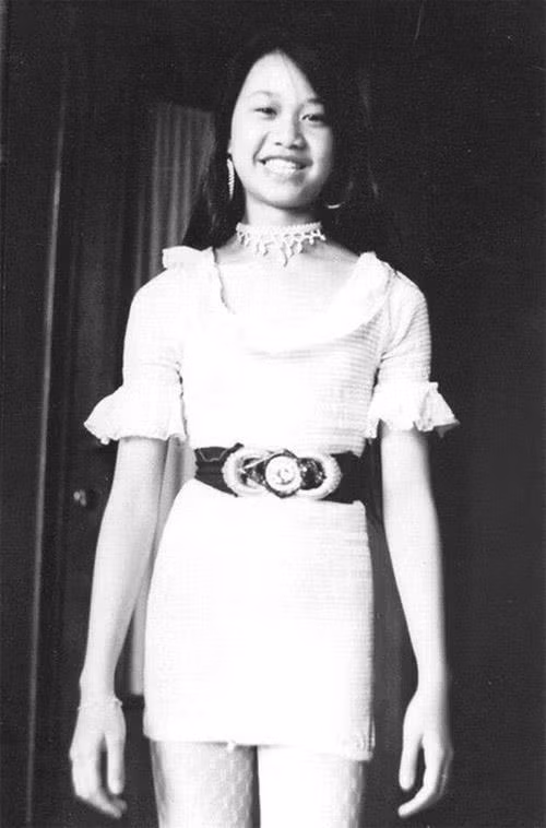 Quỳnh Nga - con gái nhà thơ Nguyễn Huy Hoàng.