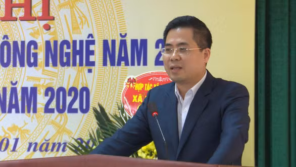 Tân Thứ trưởng Bộ Khoa học và công nghệ Nguyễn Hoàng Giang - Ảnh: chinhphu.vn
