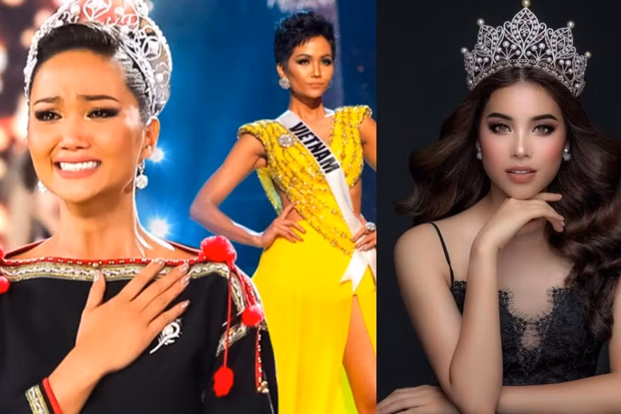 H'Hen Niê và Phạm Hương là hai nhan sắc lọt vào top 50 hoa hậu đẹp nhất thập kỷ . Ảnh: MU