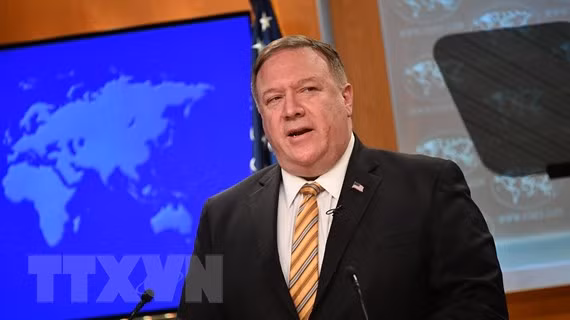  Ngoại trưởng Mỹ Mike Pompeo. (Ảnh: AFP/TTXVN) 