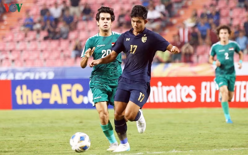 U23 Thái Lan loại U23 Iraq để vào tứ kết U23 châu Á 2020 (Ảnh: Ngọc Duy). U23 Thái Lan loại U23 Iraq để vào tứ kết U23 châu Á 2020 (Ảnh: Ngọc Duy).