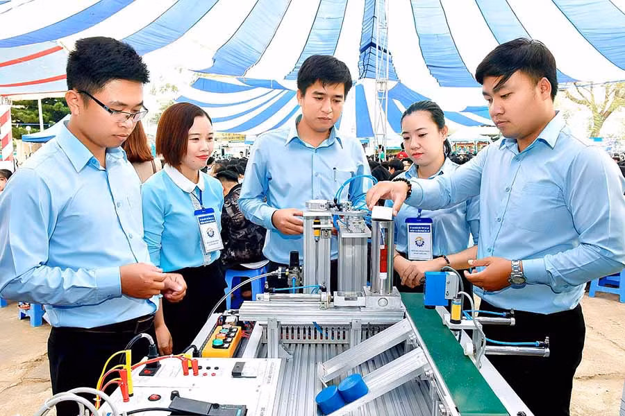Trường Cao đẳng Nghề Gia Lai đào tạo nguồn nhân lực chất lượng cao, đáp ứng yêu cầu công việc ngay khi ra trường. Ảnh: Đức Thụy