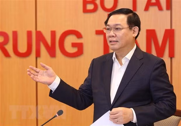 Phó Thủ tướng Vương Đình Huệ. (Ảnh: Dương Giang/TTXVN)