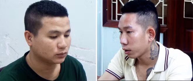  Viễn (trái) và Lộc - Ảnh: Trị Bình