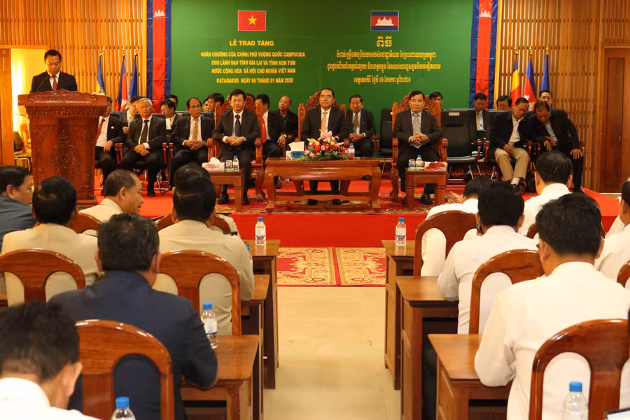 Quang cảnh buổi lễ. Ảnh: Ngọc Sang
