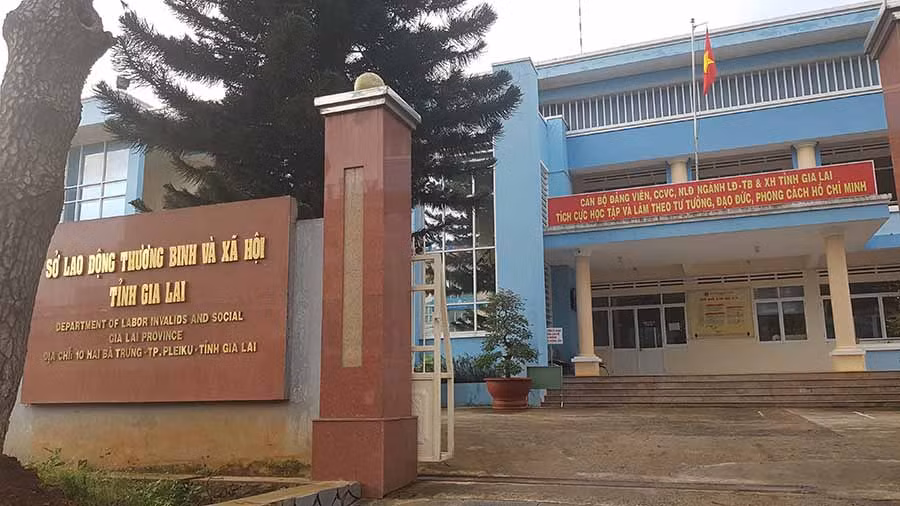 Sở Lao động-Thương binh và Xã hội tỉnh Gia Lai (Ảnh internet)