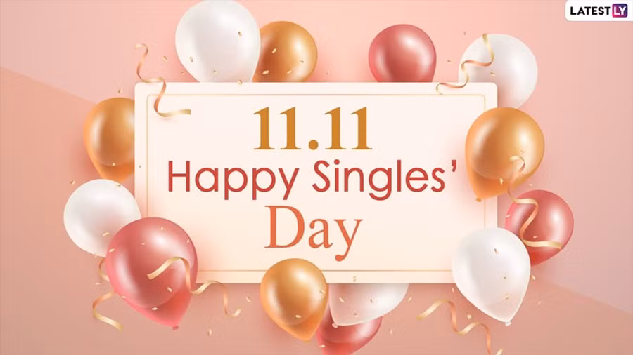 Ngày Lễ độc thân trong tiếng Anh là Singles' Day. Ảnh: Latestly