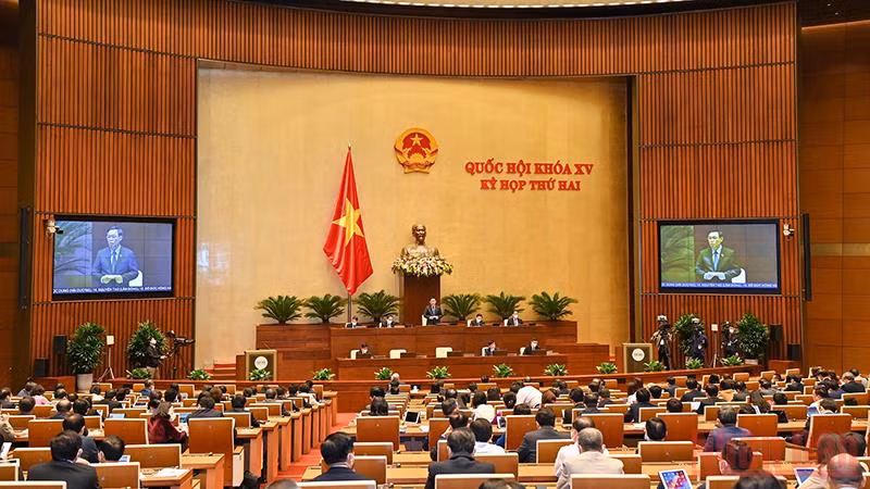 Quang cảnh phiên chất vấn sáng 10/11. Ảnh: Linh Nguyễn Quang cảnh phiên chất vấn sáng 10/11. Ảnh: LINH NGUYÊN