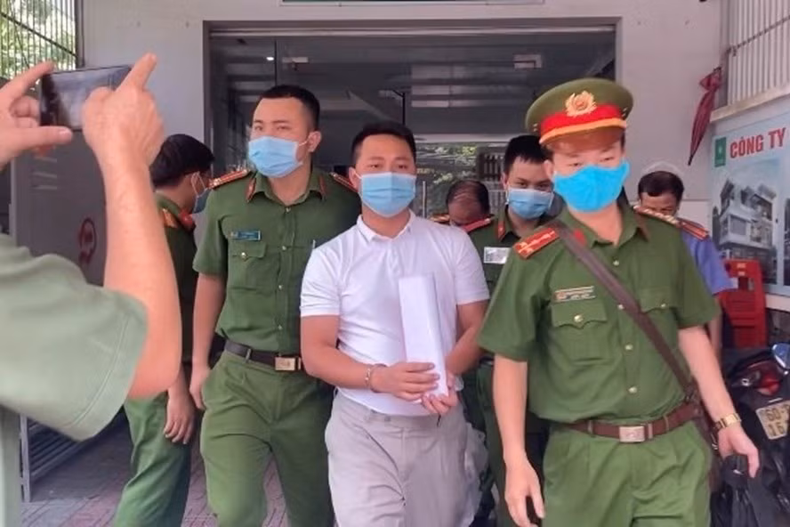 Giám đốc Công ty Cổ phần bất động sản nhà đất Đồng Nai bị bắt. Ảnh: Hà Anh Chiến
