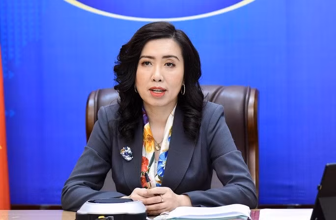 Người Phát ngôn Bộ Ngoại giao Lê Thị Thu Hằng
