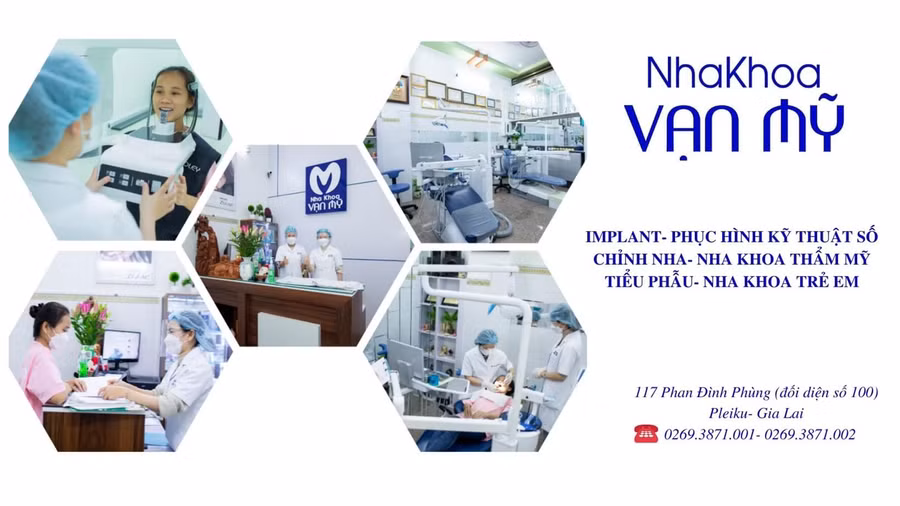 Nha Khoa Vạn Mỹ hiện đang là 1 trong 5 nha khoa uy tín, có chất lượng tốt tại TP. Pleiku