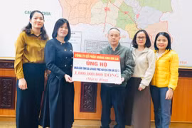 Công ty cổ phần Hoàng Anh Gia Lai hỗ trợ 1 tỷ đồng giúp người dân khắc phục hậu quả bão số 13