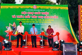 Đức Cơ: 30 gian hàng tham gia Hội chợ giới thiệu và thúc đẩy tiêu thụ sản phẩm