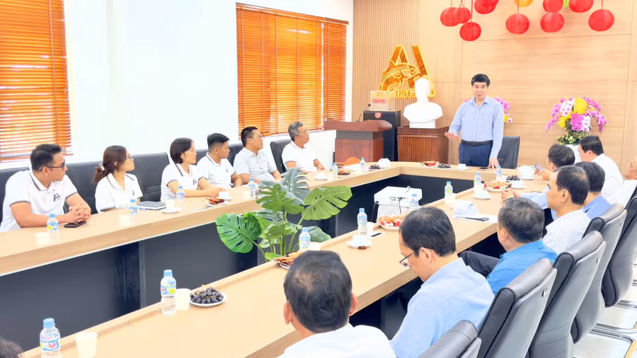Quang cảnh buổi làm việc. Ảnh: Minh Hoàng