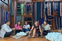 Phát triển du lịch cộng đồng góp phần bảo tồn văn hóa, nghề truyền thống ở làng Kép. Ảnh: Hoàng Ngọc
