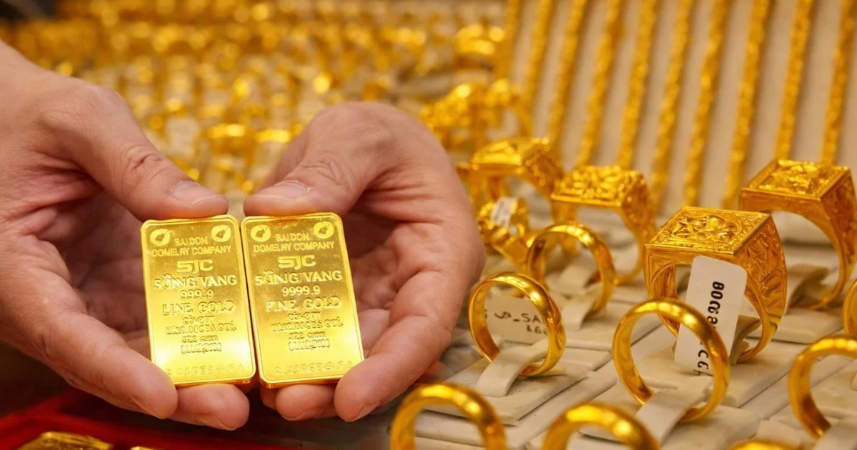 Giá vàng miếng ổn định ngày thứ 3 liên tiếp vào 1/9