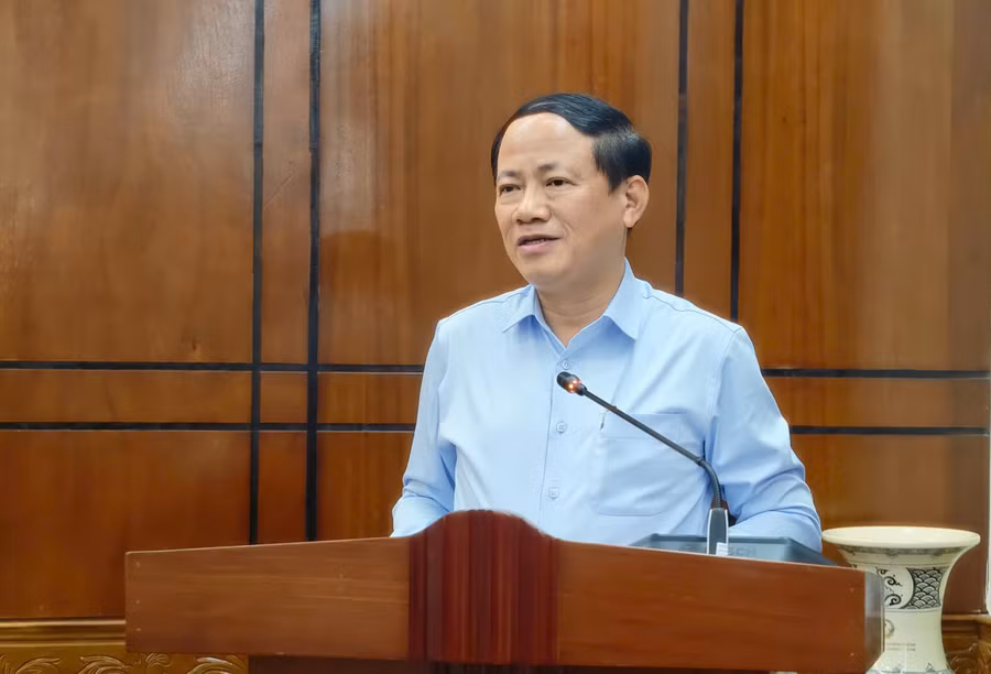Chủ tịch UBND tỉnh Phạm Anh Tuấn yêu cầu quy hoạch phải mở ra không gian phát triển mới, tạo nền tảng để Gia Lai phát triển nhanh, bền vững. Ảnh: Dũng Nhân