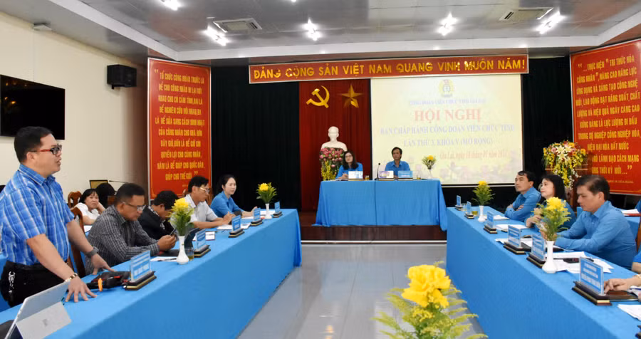Quang cảnh Hội nghị. Ảnh: Đinh Yến Quang cảnh Hội nghị. Ảnh: Đinh Yến