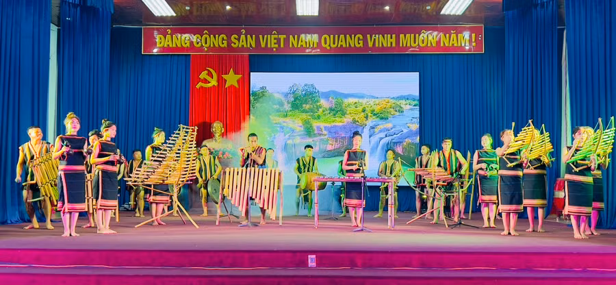 Chương âm vang Tây Nguyên. Ảnh: Đinh Yến