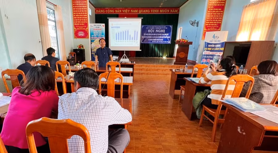 Quang cảnh hội nghị tập huấn. Ảnh: Đinh Yến