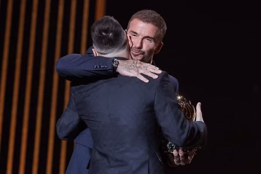 David Beckham và Messi