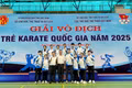 Gia Lai giành 8 huy chương tại Giải Vô địch trẻ Karate quốc gia