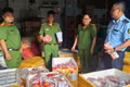 Cảnh sát kinh tế cảnh báo thủ đoạn vi phạm pháp luật về an toàn thực phẩm