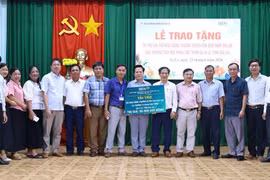 BIDV Nam Gia Lai tài trợ kinh phí khoan giếng nước sạch cho trường học