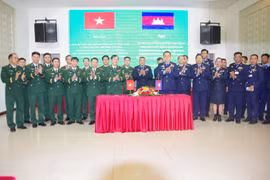 BĐBP tỉnh Gia Lai hội đàm với Ty Công an tỉnh Ratanakiri (Campuchia)