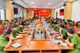 Đoàn khảo sát Bộ Công an làm việc tại Công an tỉnh Gia Lai
