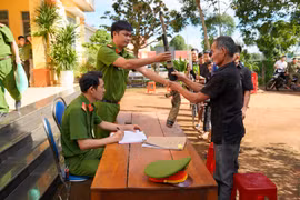 Xã Ia Nan ra mắt 3 mô hình trong phong trào Toàn dân bảo vệ an ninh Tổ quốc 
