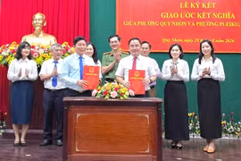Phường Quy Nhơn và phường Pleiku ký kết giao ước kết nghĩa