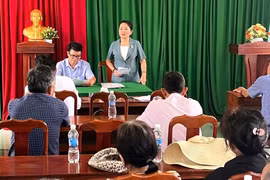 Đồng chí Trưởng Ban Tuyên giáo Tỉnh ủy Gia Lai dự sinh hoạt Chi bộ thôn Hòa Hiệp