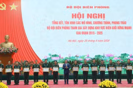 BĐBP Gia Lai vinh dự nhận Bằng khen của Bộ Quốc phòng