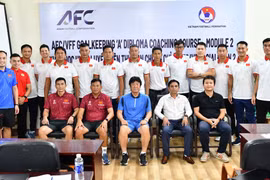 Khai mạc khóa học HLV thủ môn chứng chỉ A AFC/VFF (giai đoạn 2) tại Gia Lai