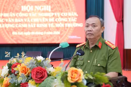 Tập huấn lực lượng Cảnh sát kinh tế, môi trường