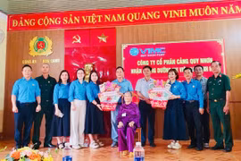 Cảng Quy Nhơn nhận phụng dưỡng Mẹ Việt Nam Anh hùng Hồ Thị Đạt