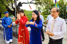 Lễ tưởng niệm 139 năm Ngày mất nhà yêu nước Mai Xuân Thưởng