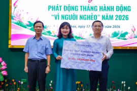 Phường Quy Nhơn huy động trên 360 triệu ủng hộ Quỹ “Vì người nghèo”