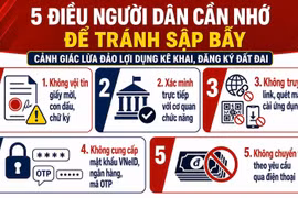 Cảnh báo thủ đoạn lừa đảo lợi dụng việc kê khai, đăng ký đất đai